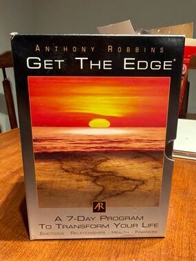 Anthony Robbins Get the Edge 7 Day Program Transform Your Life 10 CD Box Set